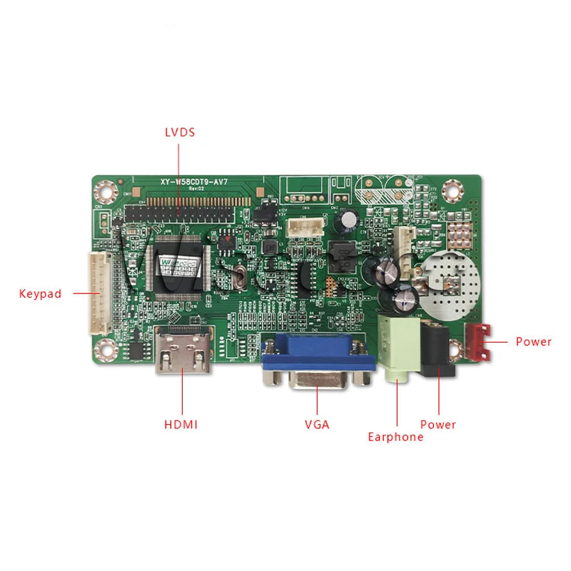 12," Автомобильный ЖК-дисплей C123HAN01.1 1920x720 hdmi vga dvi плата низкая Рабочая температура-40 до 85 широкая температура высокая яркость 700 нит