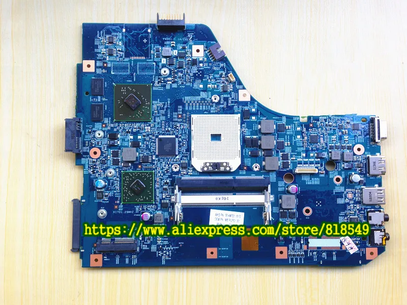 48 4M702 01M 48 4M702 011 fit for ACER Aspire 5560 5560G Latop motherboard MBRNZ01001 JE50