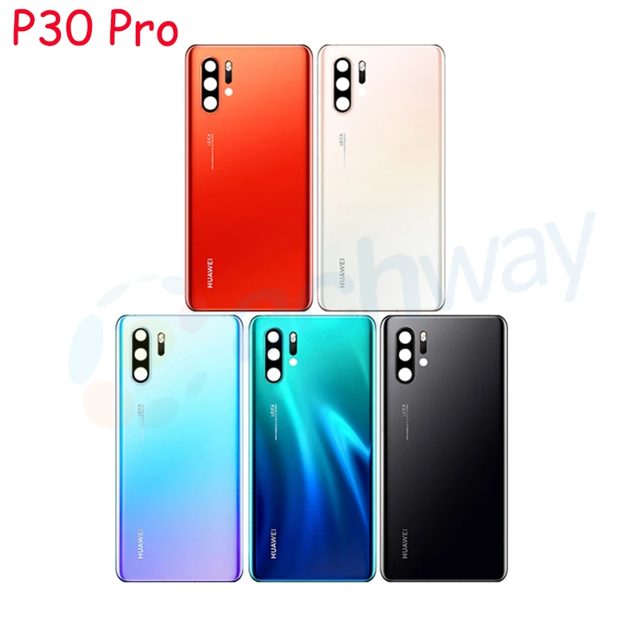 Huawei P30 Задняя крышка батареи Задняя стеклянная дверь Корпус чехол ELE L09 L29 для huawei P30 Pro крышка батареи с клеем VOG L04