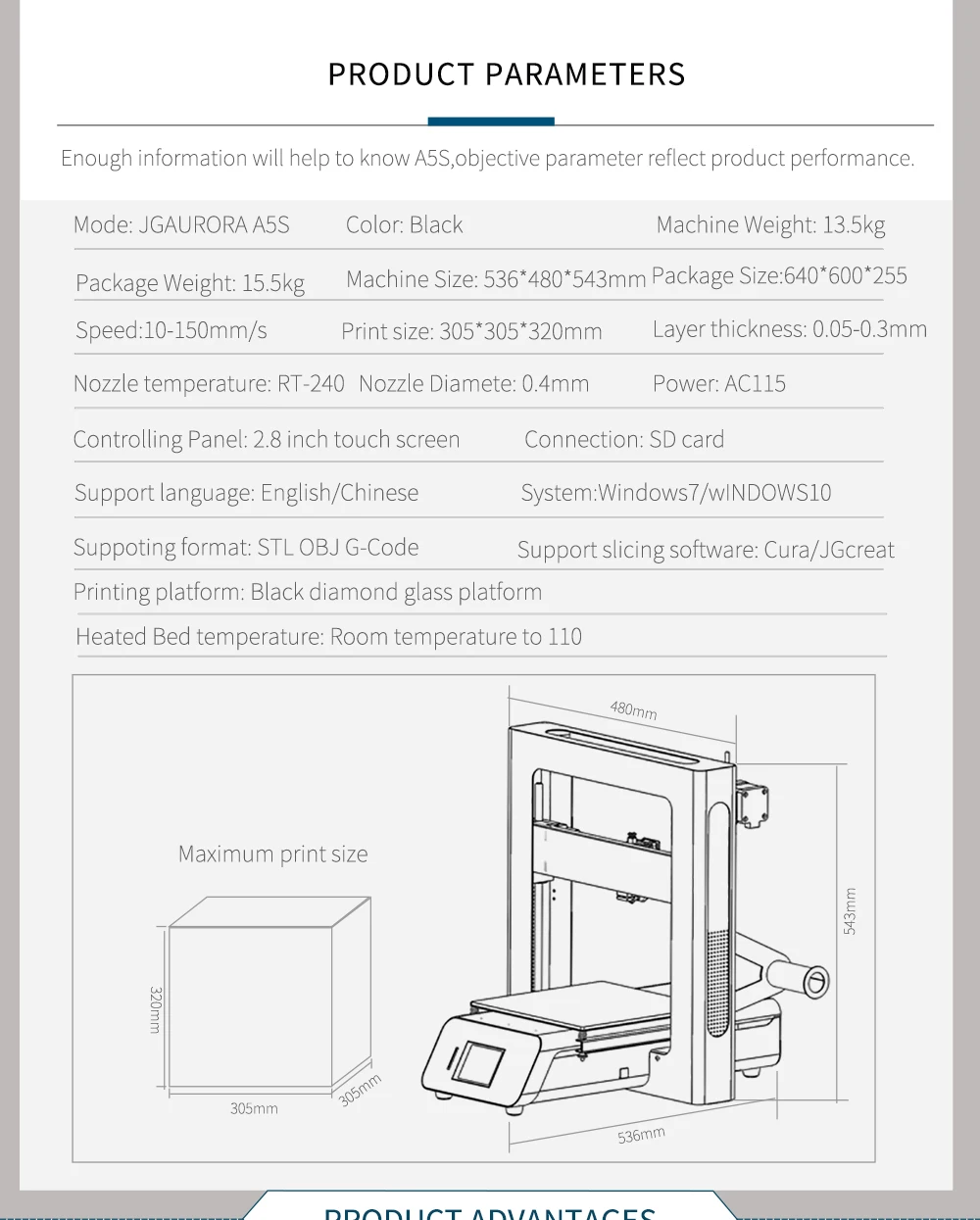 máquina impressão desktop com tela sensível ao