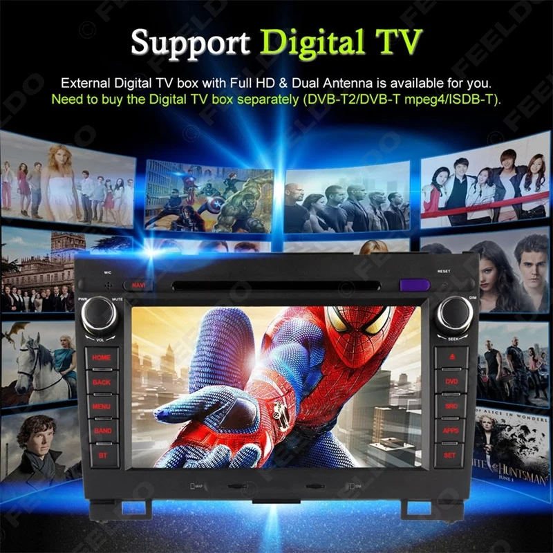 Cheap FEELDO 8" Android 6.0 (64bit) DDR3 2G/32G/4G LTE Octa Core Car DVD GPS Radio Head Unit For Great Wall Hover H3/H5(2010~2013) 15