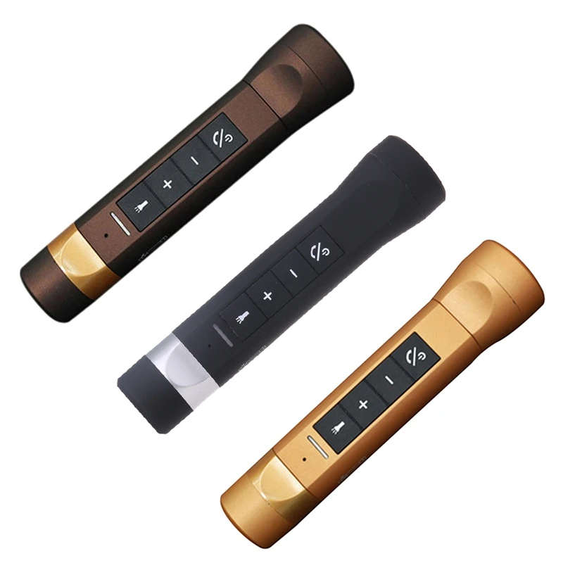 

OOTDTY Outdoor Wireless Bluetooth Speaker Flashlight Torch Power Bank Support TF FM