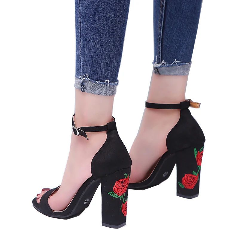 

Women 10 Cm Ultra High Heels Shoes Open Toe Summer Sandals Suede Women Pumps