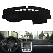 Dongzhen Подходит Для VW Scirocco 2009-2014 Авто Приборной Панели Крышки Избегайте Light Pad Инструмент Платформа Приборная панель Крышки мат