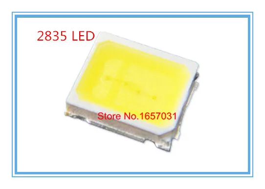 100 шт. 22 24 лм белый 2835 SMD светодиодный чип 0 2 Вт яркий чип|smd led|led 0.2w2835 smd led |