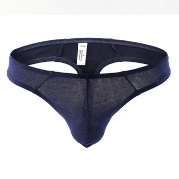 

Sexy Gay Underwear Men Briefs Shorts Cotton T-panties Man Solid Low Waist U Convex Pouch Underpants Cueca calzoncillo M-XXL