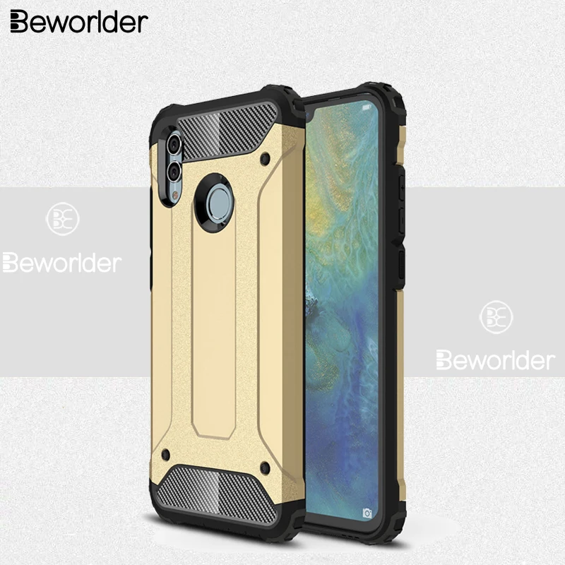 Чехол beworld для huawei Honor 10 Lite гибридный двухслойный из поликарбоната ТПУ полная