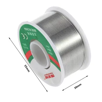 

Tin/Lead 0.8mm Diameter Rosin Roll Tin Rosin Core Flux Solder Wire Reel PAK55