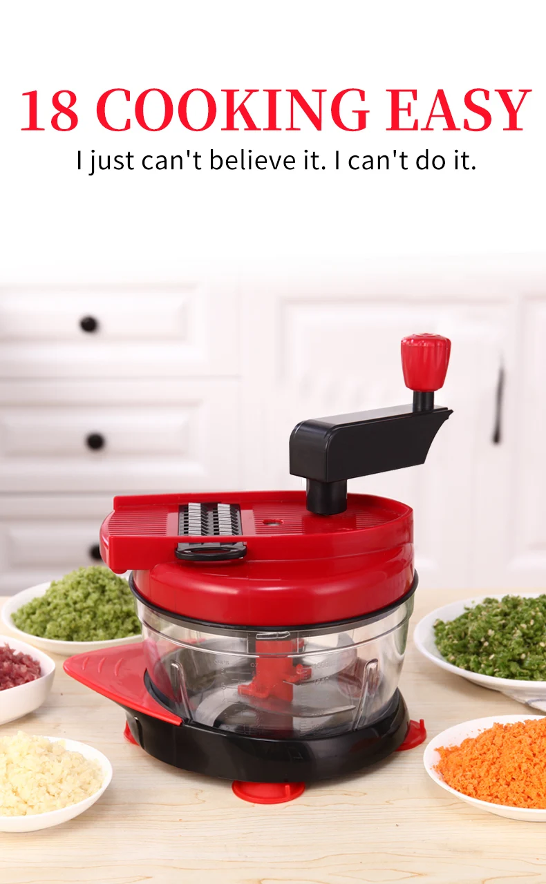 Good Quality Hand Operate Manual Meat Grinder Sausage Beef Mincer Maker Table Home Kitchen