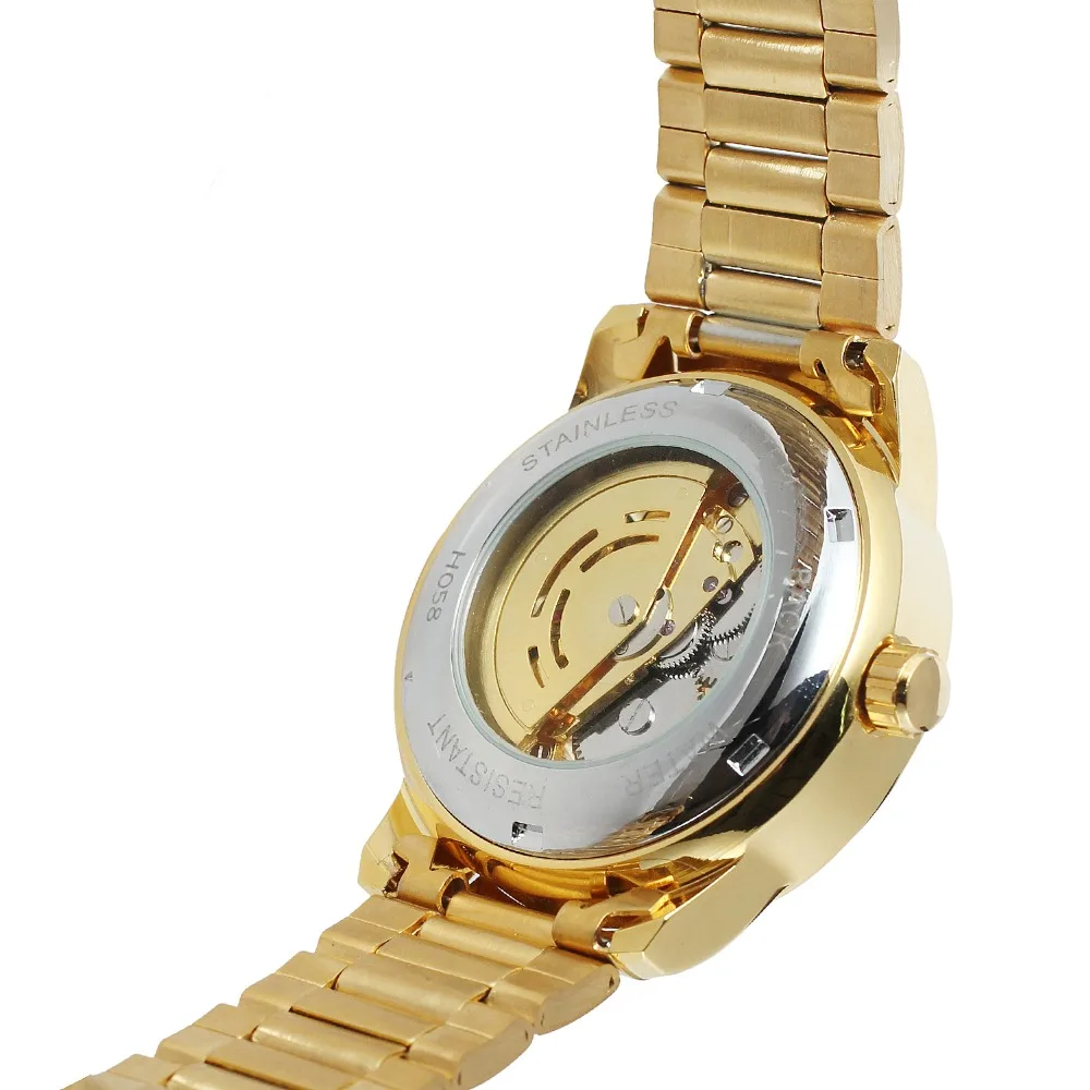 FORSINING 2019 модные мужские золотые часы автоматические механические бизнес Reloj Hombre