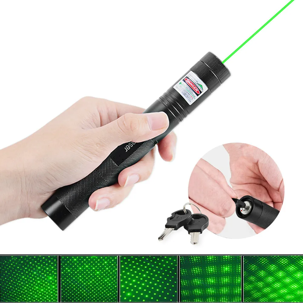 

5MW High Power 532nm 301 Green Light Red Purple Light Single Point Laser Flashlight Laser Pen Sales Floor Sandbox Command Laser