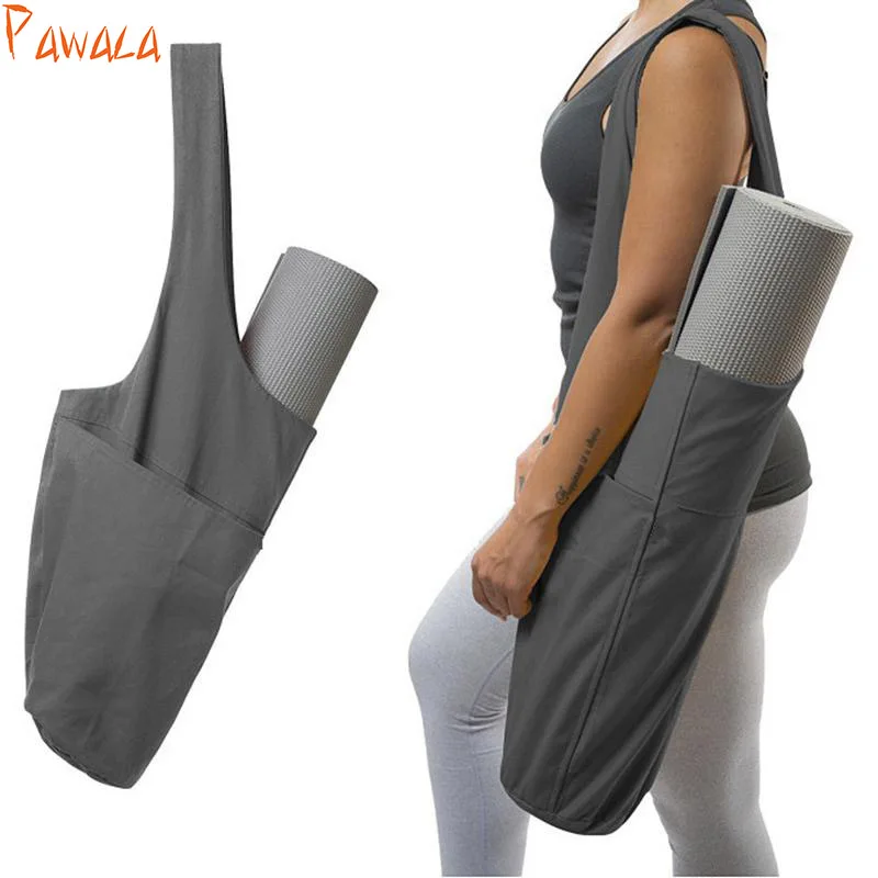 

Large Yoga backpack yoga mat backpack yoga bag waterproof Canvas 4 Carrier Pockets Sport bags Yoga Accessories