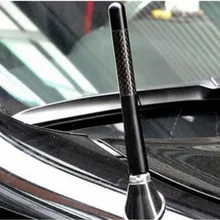 4.7″ Auto Car Suv Pick-up Truck Carbon Fiber Short Radio Antenna For Honda Mazda Peugeot Citroen Vw Opel Skoda Kia Hyundai Audi