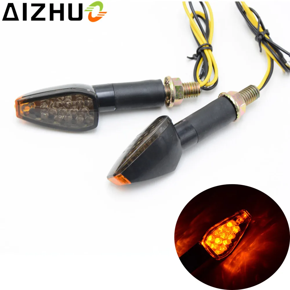 

Universal Motorcycle Turn Signal Light Amber Light 12V LED Blinker Lamp For KTM RC 125 200 390 RC8 690 990 Duke 1190 Adventure