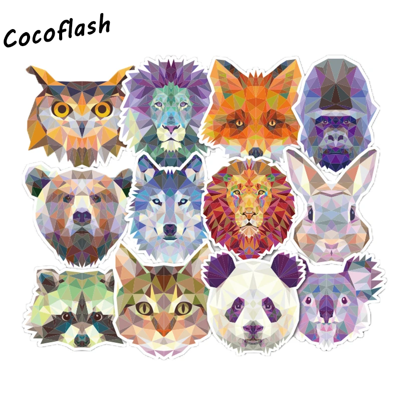 35Pcs Galaxy Animal Stickers for Laptop Car phone Luggage Bike Motorcycle Mixed Cartoon Vinyl Decals Pvc Waterproof Sticker