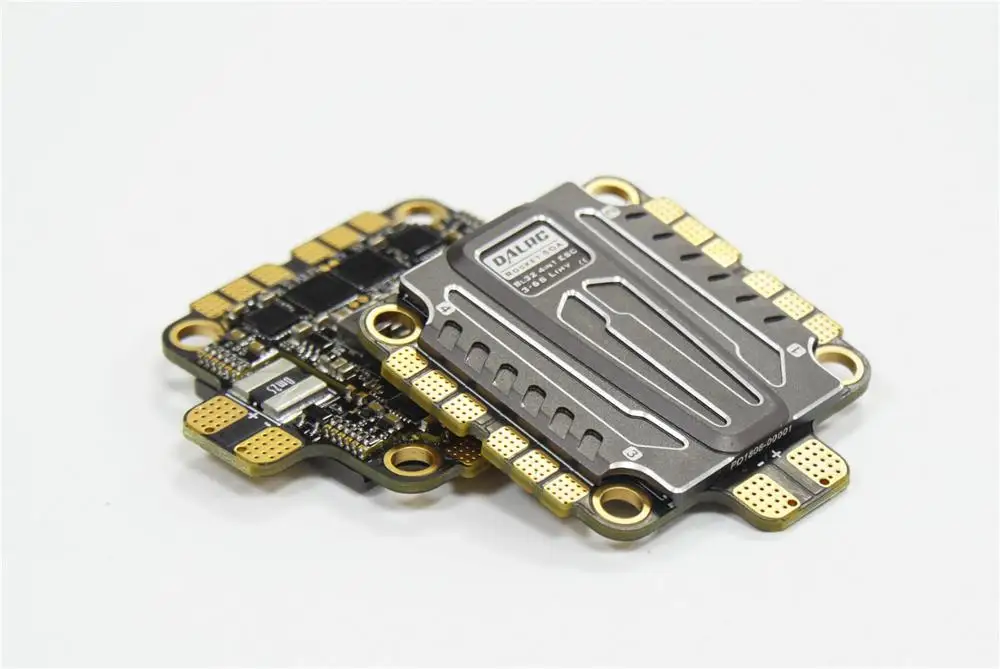 DALRC Rocket 40A 45A 50A 4 в 1 ESC 3S 6S blheli _ 32 поддержка Dshot1200 Multishot Brushless 37 5x37 5 мм для FPV Racing|Детали