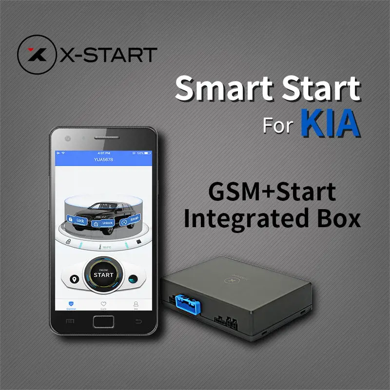 x-start remote smart start GPS Tracker Vehicle Tracking System for kia k3 k4 k5 kx3 kx5 sorento sportage r | Автомобили и