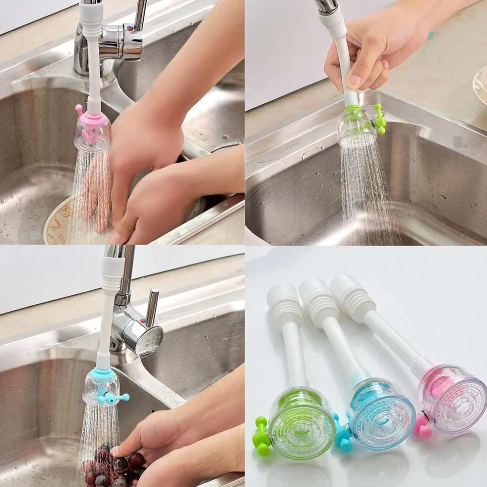 Swivel Water Saving Tap Household Faucet Nozzle Filter Shower Splash Regulator 