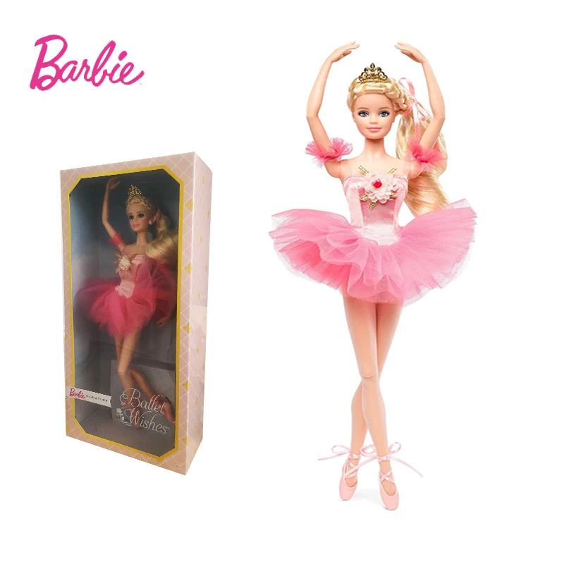 Bedankt Manuscript geleider Barbie Doll Collector's Limited Edition Original Ballet Elves Dancer Barbie  Girl Princess Toy Birthday Gift DVP52|Dolls| - AliExpress