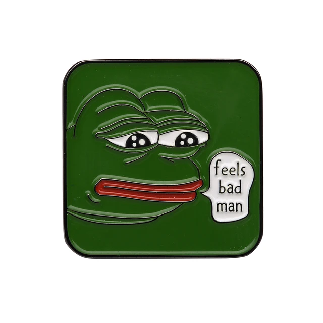 internet memes traurig pepe frosch revers pin fuhlt sich schlechte internet memes traurig pepe frosch revers pin fuhlt sich schlechte mann 4 chan kekistan dank traurig