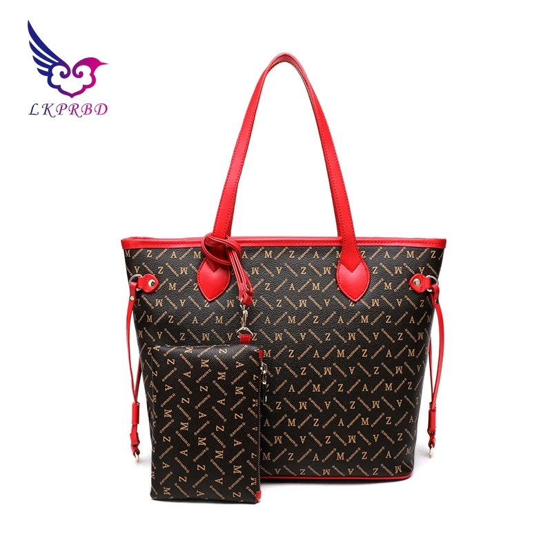 Leather high-quality design handbag Europe and the United States fashion new Tote bag Mummy shopping bag shoulder bag