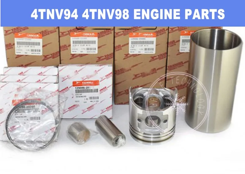 

diesel fuel engine cylinder sleeve piston ring pin for Yanmar 4TNV94 4TNV98