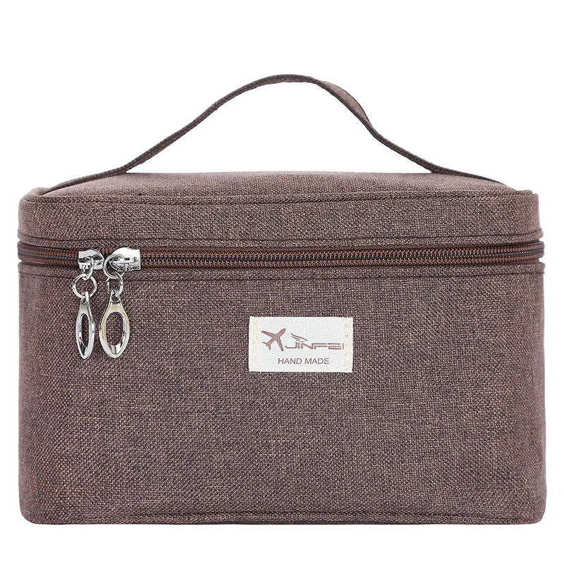 

Zipper Oxford cloth Travel Cosmetic Storage Bag Bathroom Travel Washer Makeup Storage Organizer Wash Bag