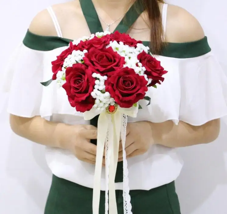 Wedding bride holding flowers MJK | Свадьбы и торжества