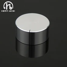 Botão de volume de alumínio 1 pces diâmetro 32mm altura 15mm amplificador potenciômetro botão