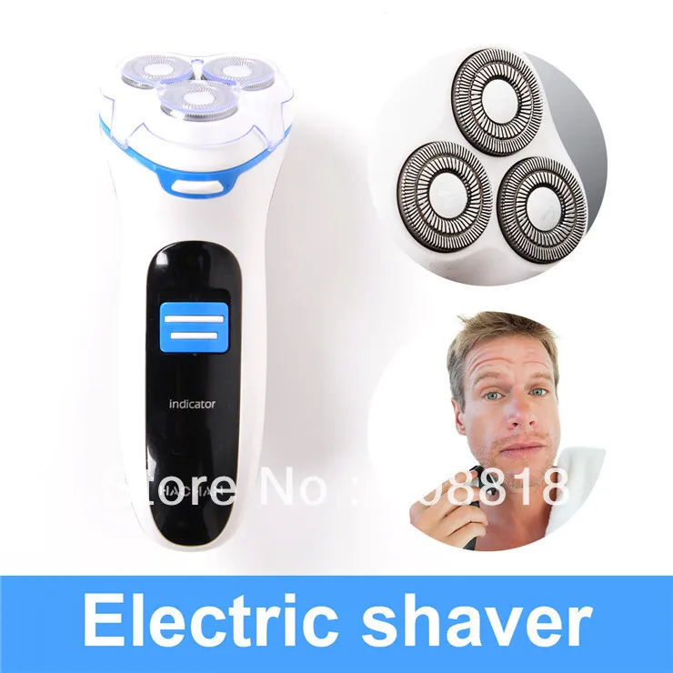 Three individually floating rotary heads Rechargeable Electric shaver Personal Care Men Trimmer clipper Free shipping closer | Бытовая