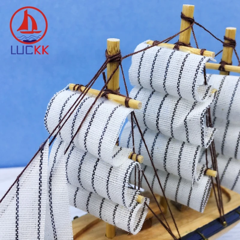 LUCKK 16 см скандинавский ручной работы ретро деревянная модель кораблей