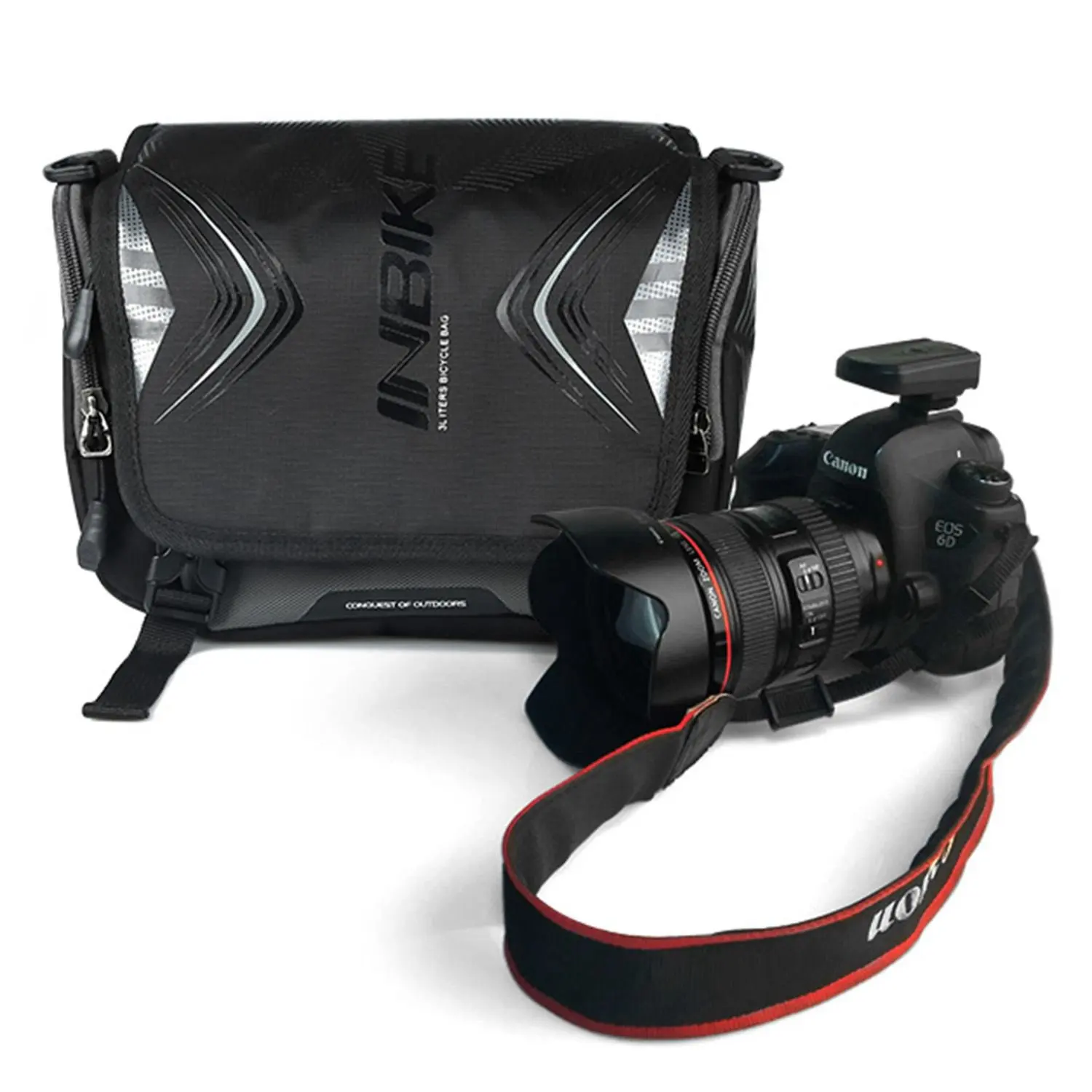 

INBIKE Waterproof Large Capacity Bicycle Front Bag Bike Handlebar Basket MTB Pannier Frame Tube Cycling Bag
