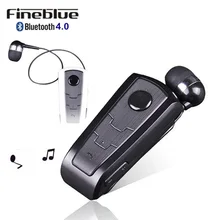 Wireless Bluetooth Earphone FineBlue F910 Calls Remind Vibration Headset with Collar Clip for Xiaomi Smart Phone