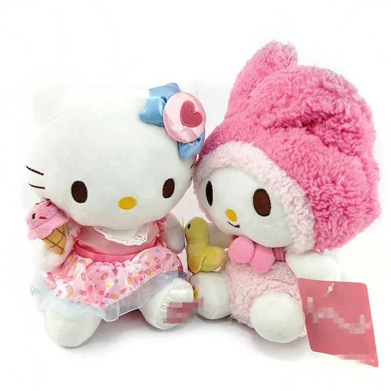 7,8 дюймов Kawaii японский розовый My melody cat плюшевые игрушки милые кошки мягкие животные куклы детские игрушки Рождественский подарок на день рождения