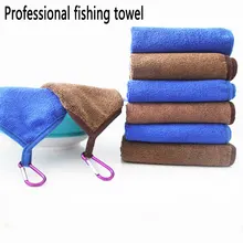 [1 шт.] износостойкое ультрамягкое супер мягкое ось щеткодержателя для рыбалки Специальное полотенце для мытья рук рыболовное полотенце с пряжками