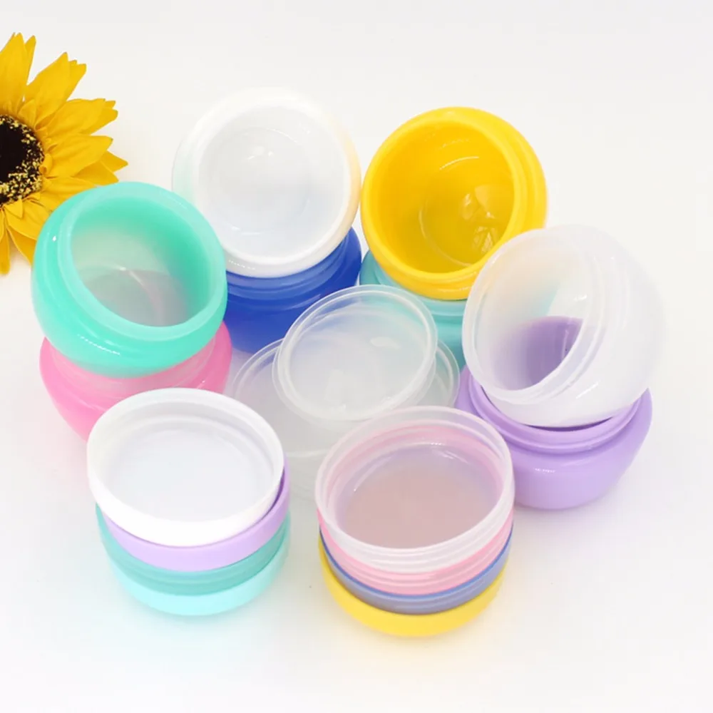 1 шт. разноцветная емкость для косметики бальзама губ 10 г 20 г|makeup jars|jar potlip balm containers