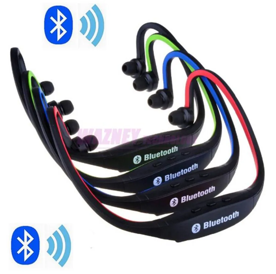 

S9 Sports Stereo Wireless Bluetooth 3.0 Headset Earphone Headphone For samsung Galaxy note iphone huawei xiaomi 100pcs