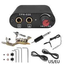 Набор для тату-машинки, электропитание, зажим, шнур, педаль, шейдер, лайнер, боди-арт, Перманентный макияж, инструменты, поставка, полные комплекты