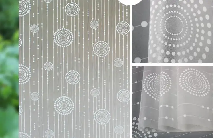 Funlife 80*300 см оконные бумажные стеклянные наклейки матовые наклейки для ванной прозрачные непрозрачные целлофановые затененные оконные пленки - Цвет: 80x300cm