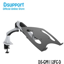 Полноподвижный настольный ноутбук держатель для ноутбука дисплей кронштейн с аудио и usb-портом 17 дюймов lapнастольный