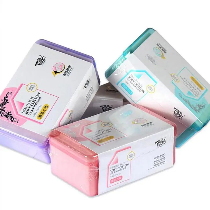 Cotton Pads 1000pcs/pack Makeup Remover Skin Care Makeup Cleaner Soft