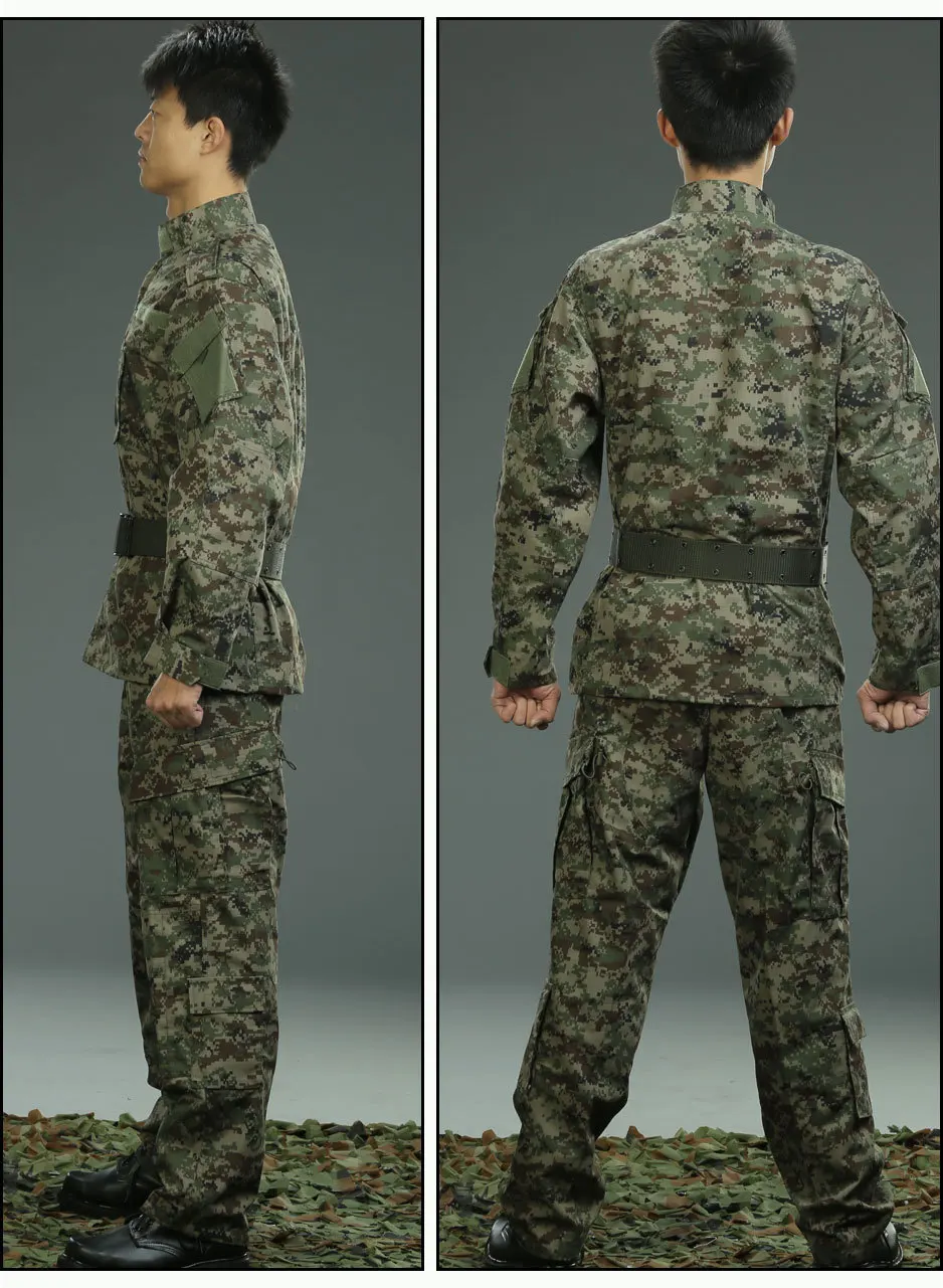 Free Shipping! Russian Army SWAT Digital Woodland Camo SURPAT BDU Combat Uniform Setin Medical
