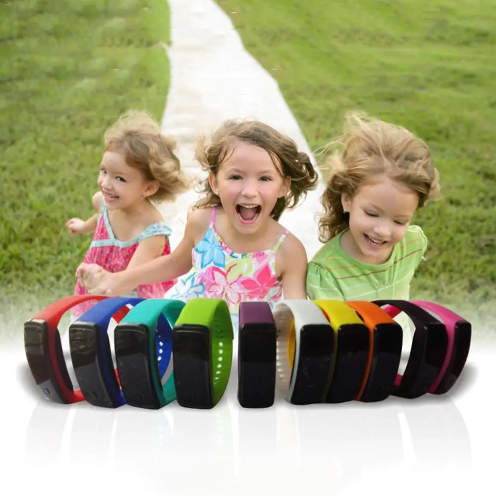 

LED Screen Smart Bracelet Silicone Electronic Watch Children Smart Watch For Boys And Girls Sports Fashion Digital Wristband