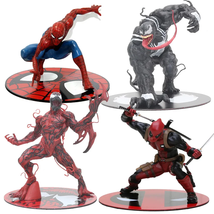 The Avengers Super Heroes Venom Spiderman Carnage Deadpool