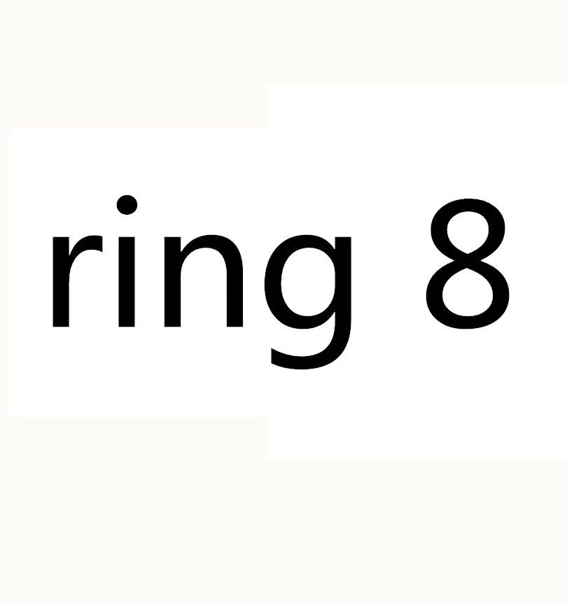 Ротационное кольцо 7-13 размер - Цвет: 8