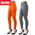 Zerlos/Зимний женский вязаный комплект со штанами, толстовка + штаны, комплект из двух предметов, Женский Повседневный вязаный плотный супер