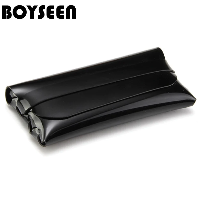 

BOYSEEN Eye Glasses Sunglasses Case Pouch Bag Box Cortex Storage Protector Fashion PU Eyewear Accessories 84