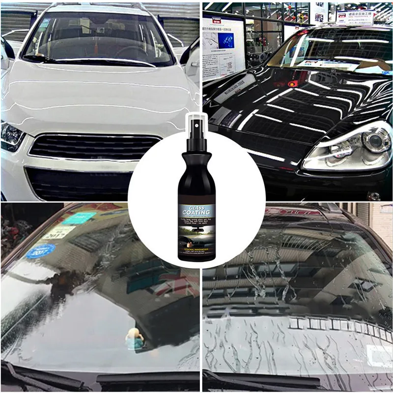 Car Windshields Rearview Mirrors Rain Repellent Coating Nano- coated Glass Plated Crystal Coating