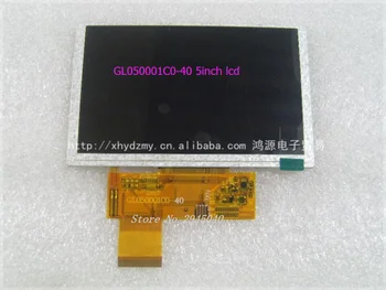 

Free shipping 5inch "GPS/ MP5 GL050001C0-40 liquid crystal display LCD GL050001C0-40