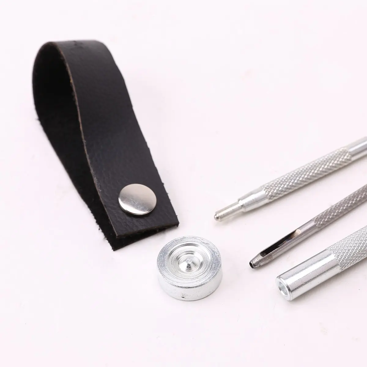 Практичный 30 шт 10 мм металлическая кнопка+ набор инструментов для кожгалантереи кожа